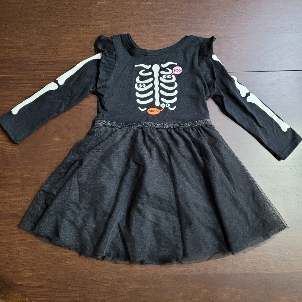 Toddler 2T Cat & Jack Skeleton Dress